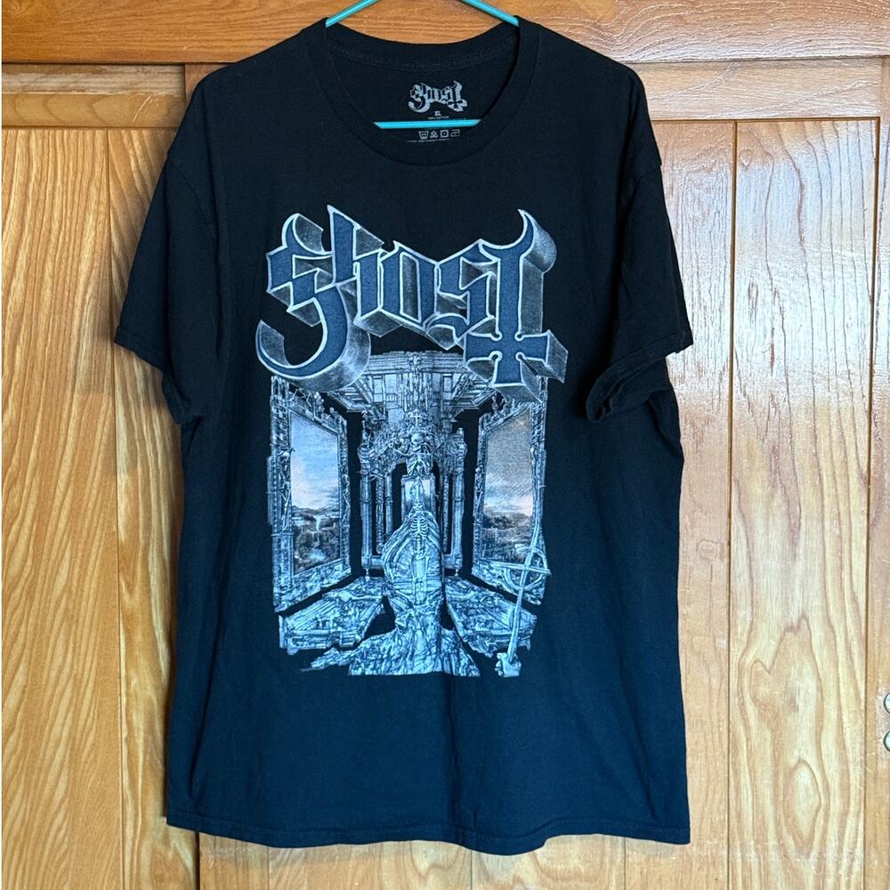 Official Ghost "Skeletá" Album Cover T-Shirt, Size XL